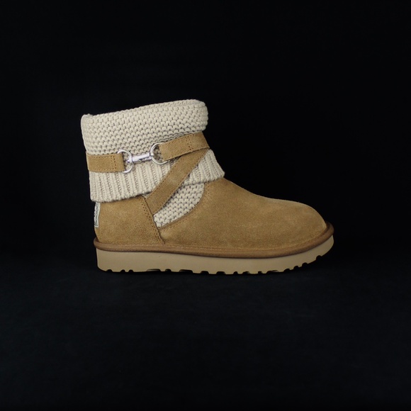 UGG Shoes - UGG AUSTRALIA 1098080 CHE Chestnut Purl Strap Boot